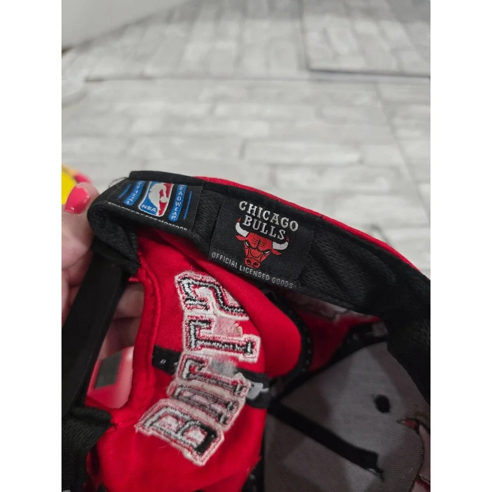 Chicago Bulls Mesh Pro Standard‎ Snapback Hat 6 time NBA Finals Champions